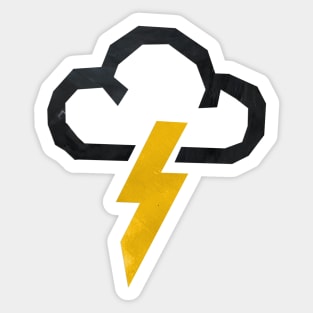 Lightening cloud Sticker